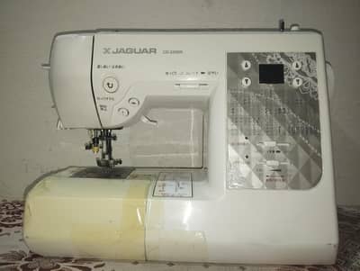 Electric sewing machine jaguar 100 options