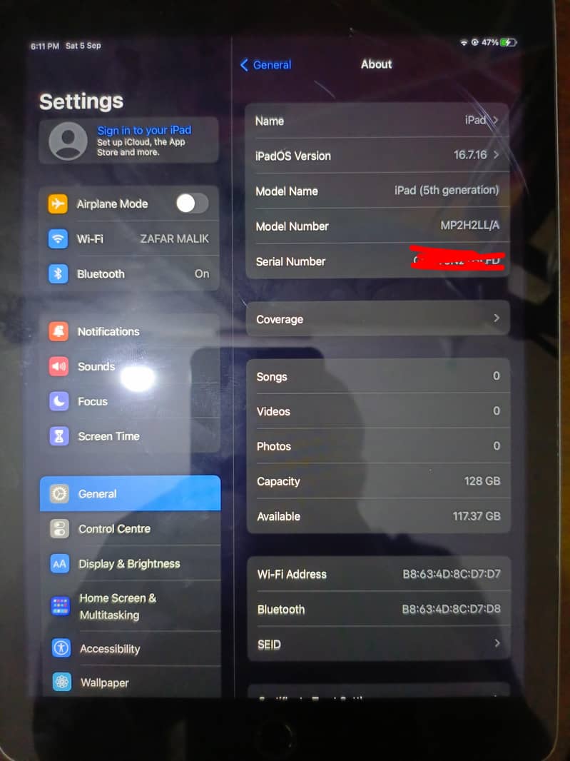 ipad 5th generation 2