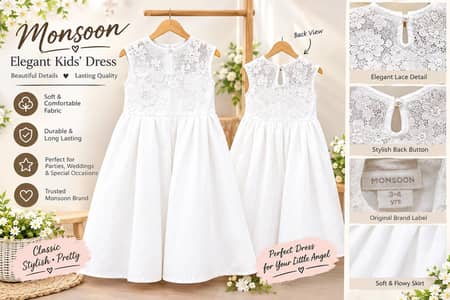 elegant  girl frock