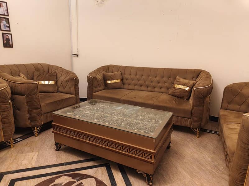 dewan table and sofa set 3