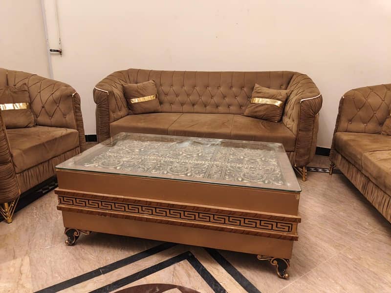 dewan table and sofa set 6