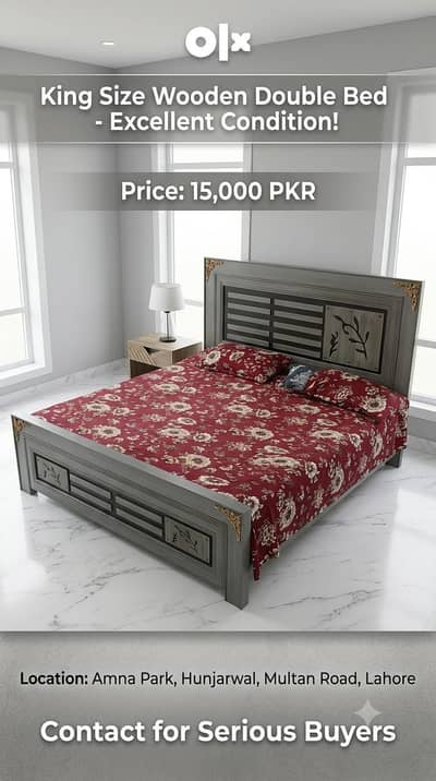 Double bed