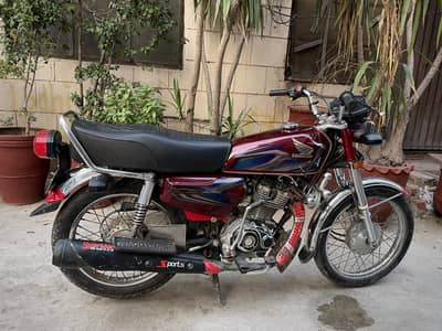 Honda cg 125 (2022) lush condition All punjab register