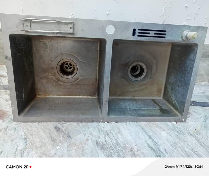 Kitchen sink double 0
