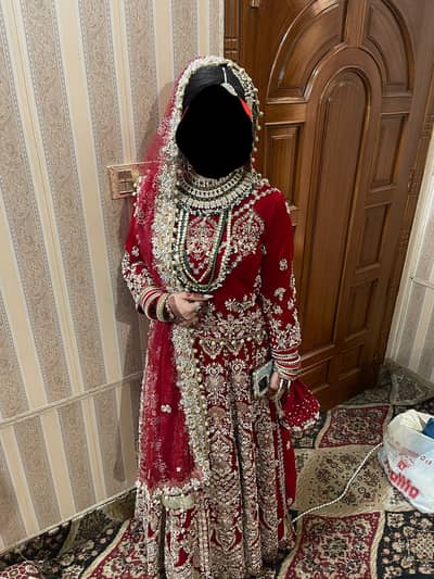 Bridal lehnga one time used in good condition