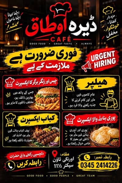 Job offer contact info 03452414226