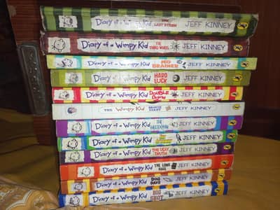 12 Wimpy Kid books for sale