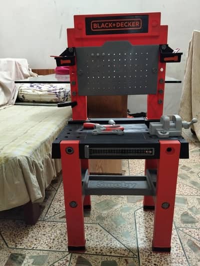 Black+Decker Toy Workbench