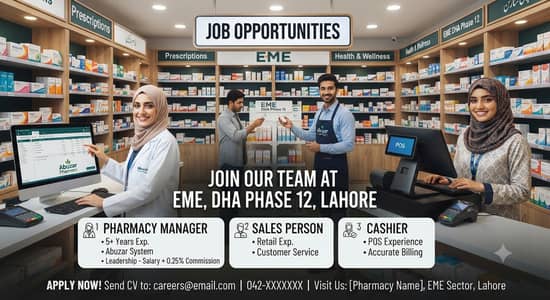 Manager for pharmacy