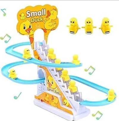 Electric Duck Sliding Track Toy Yellow 1-10 years