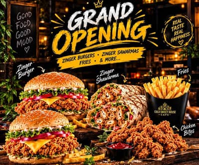 Burger and Shawarma Chef