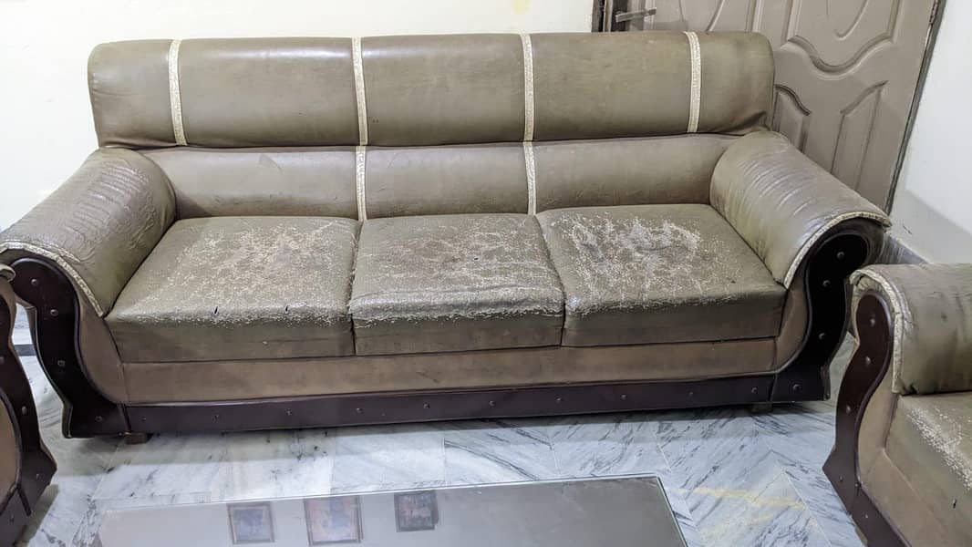 Sofa set and Table 5