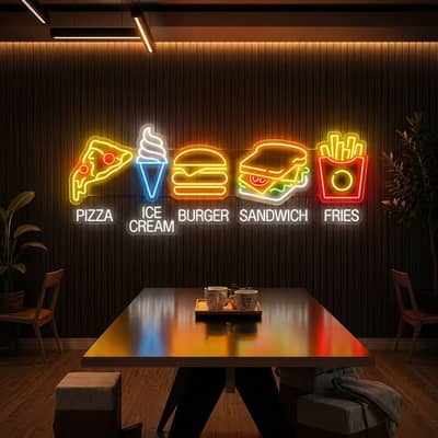Neon sign board,Acrylic sign board,3d sign board,RGB,2D sign,UV Stand