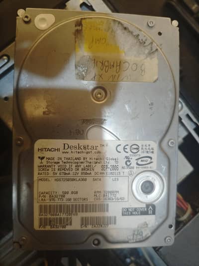 500gb hard drive