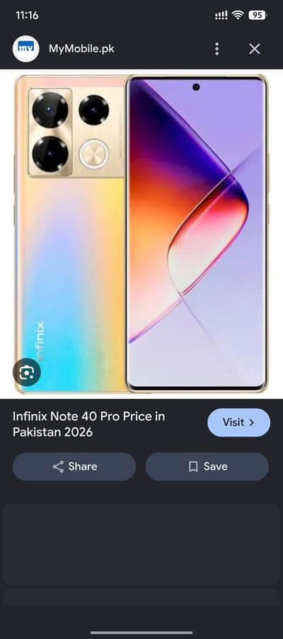 Infinix Note 40