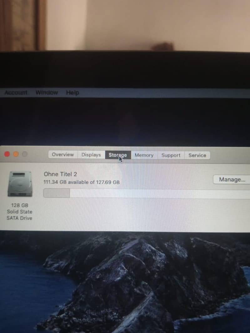 MacBook pro 11 generation 7