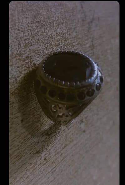 zircon stone with Ring gold plated