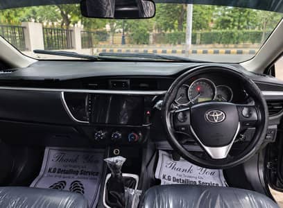 Toyota Corolla GLI 2015 black beauty
