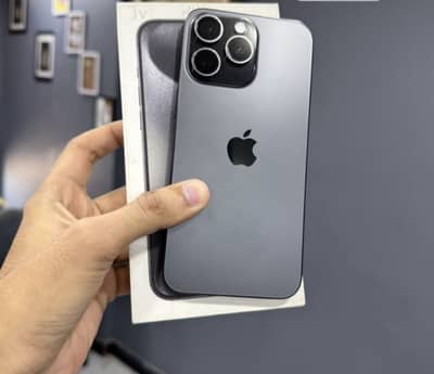 iphone 15 pro max 512gb jv 10/10 condition waterpack exchange possible
