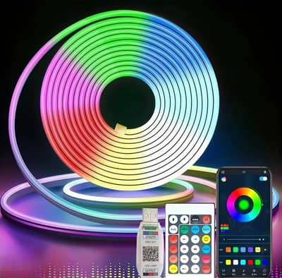 Neon Light RGB For Gamerz And Room Decoration Meon RGB Lights