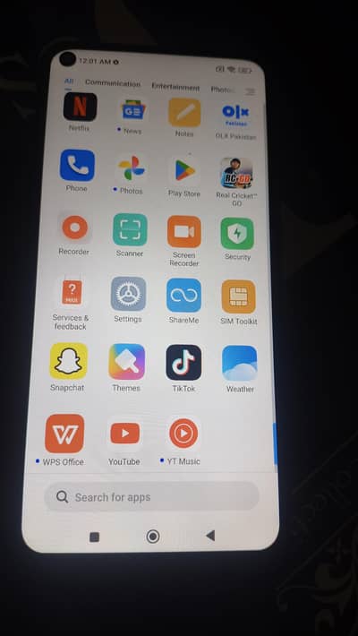 Xiaomi Redmi Note 9 6 gb Ram 128 memory