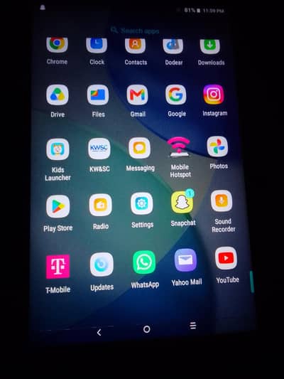 Alcatel 9037w Tablet – 2GB  RAM / 16GB storage