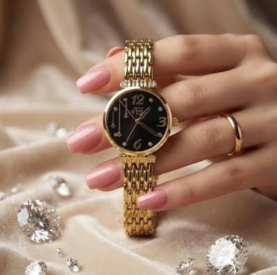 Premium Ladies Fancy Watch - Nugina Dial (New)