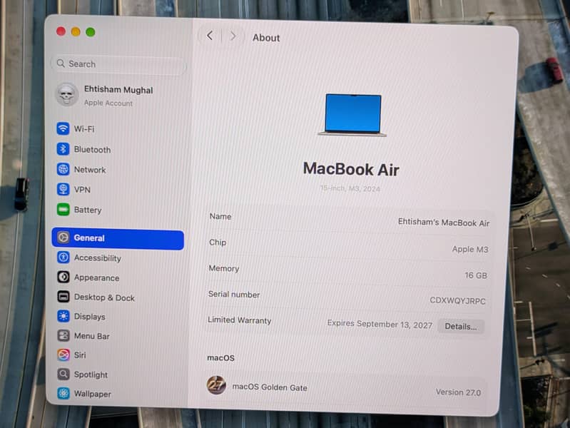 MacBook Air 15" M3 2024 Model 2