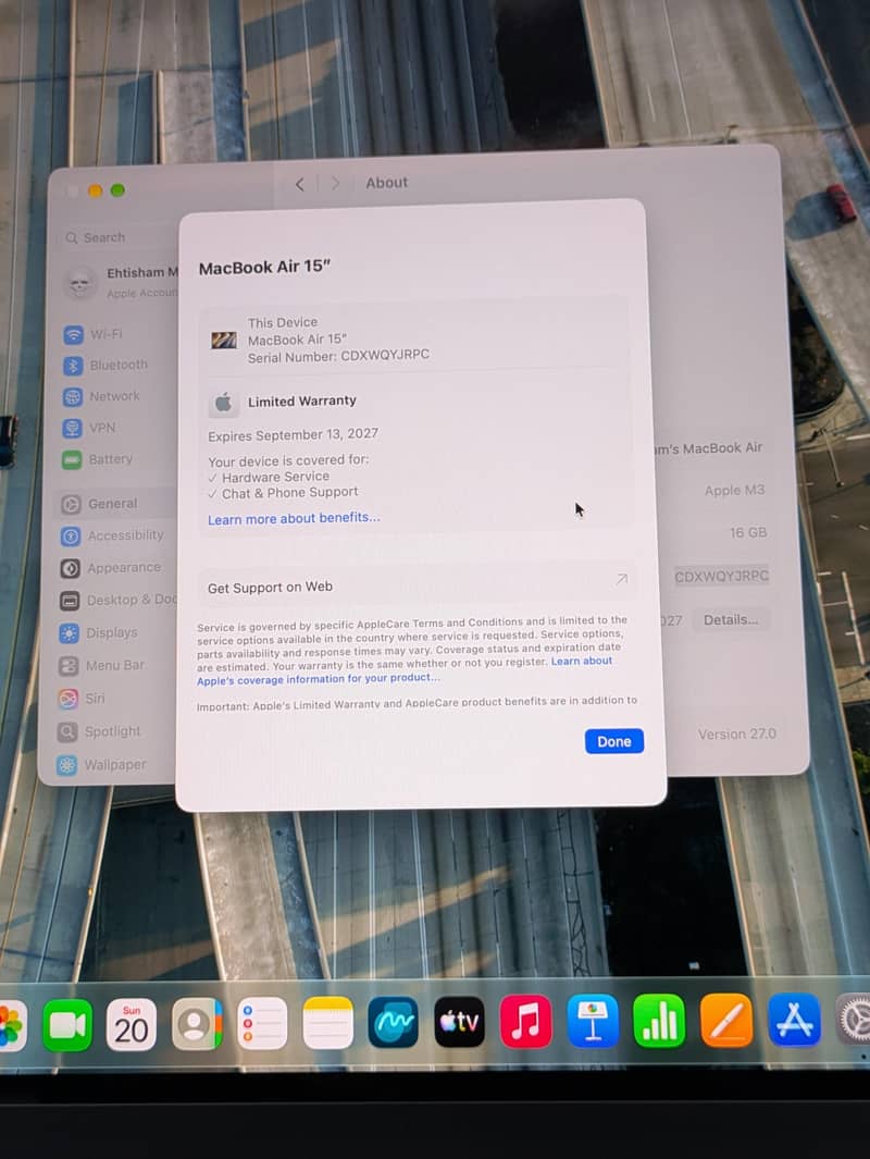 MacBook Air 15" M3 2024 Model 4