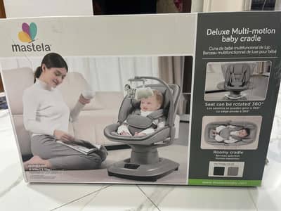 Deluxe Multi-Motion Baby Cradle Swing
