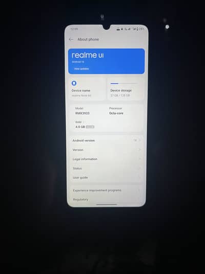 Realme note 60