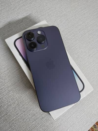 IPhone 14 Pro PTA 256 with Box BH 77