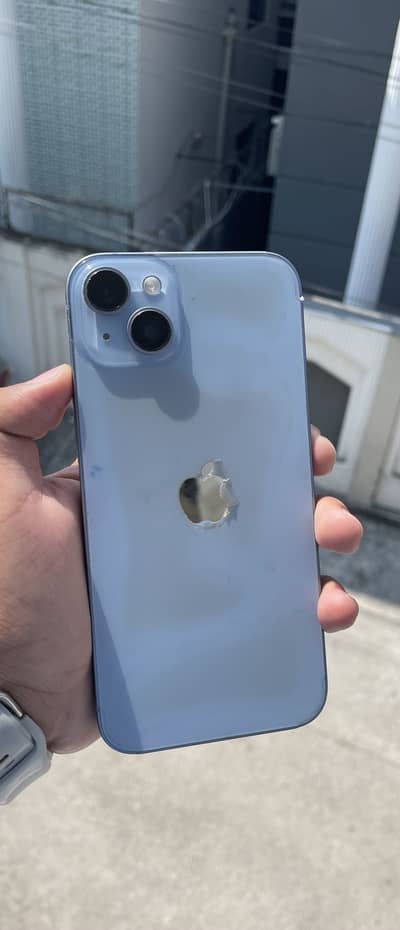 Apple iPhone 14 plus 256gb Non PTA 80BH sim work from 2 years Phys+Esi
