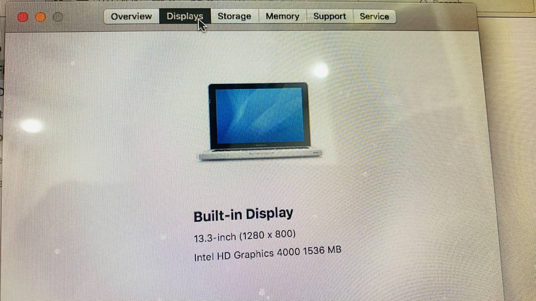 MacBook pro 2012 5