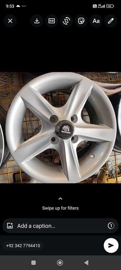 Brand New & qabli  Rims & Tyre available good price  r12 to r16 size