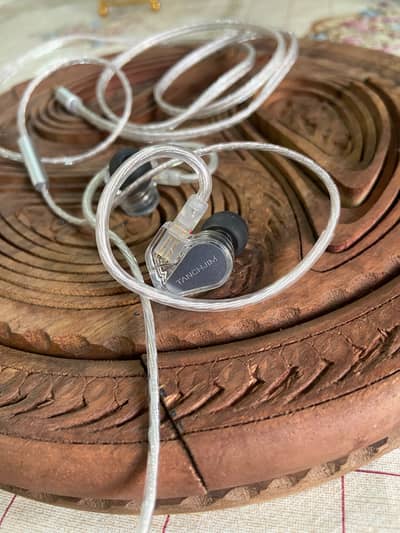 Tanchjim Bunny IEM 3.5mm with Mic, used 2 weeks with box & accessories