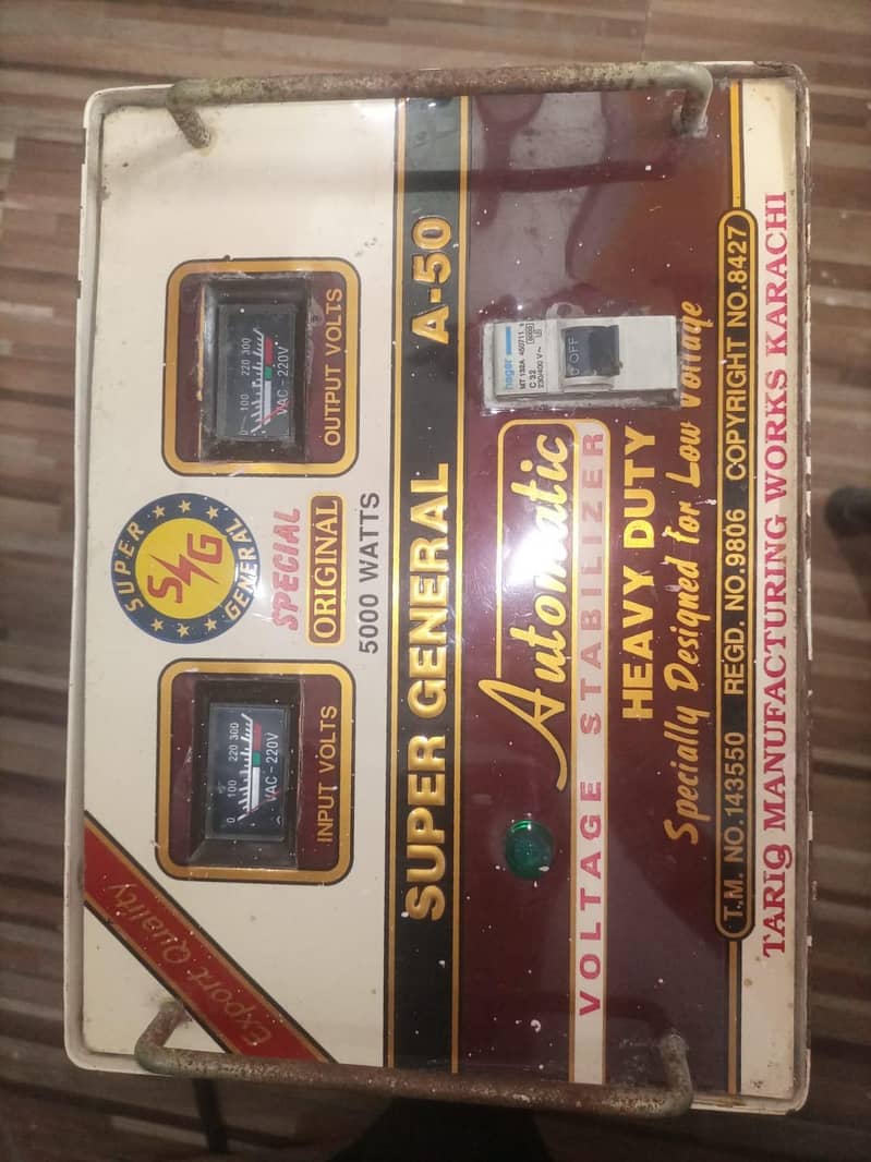 automatic electric stabilizer 4