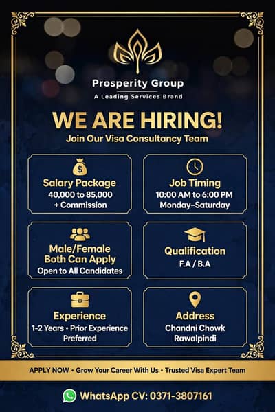 Consultant Job Available Urgent Hiring
