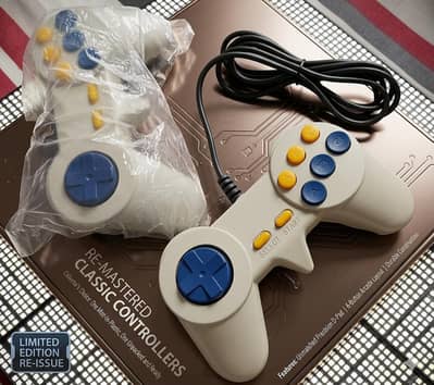 Dual USB Gaming Controllers for PC / Laptop - Retro Style
