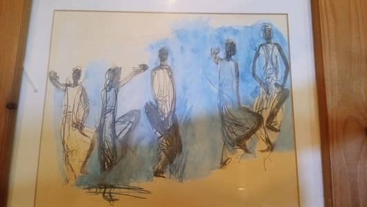 antique painting.