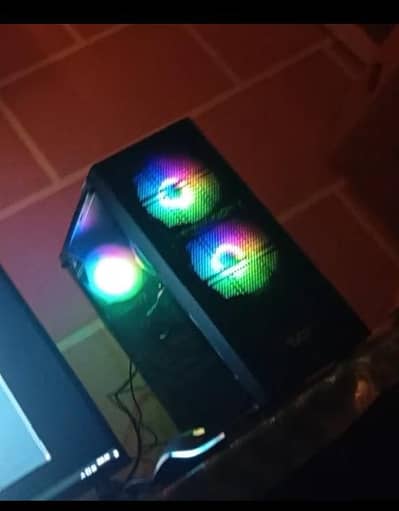 DARK flash case RGB fans