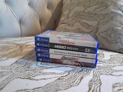 playstation 4 games Metro Division Tom Clancy's MotoGP