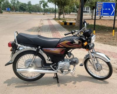 Honda CD 70 Black 2026 | 1st Owner
