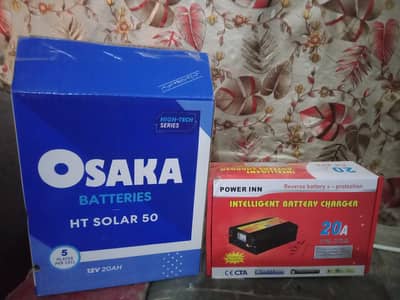 Osaka battery and charger