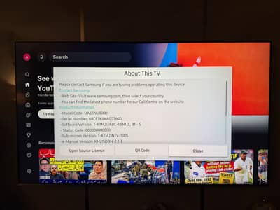 Samsung 55 inch crystal uhd