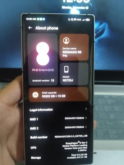 Nubia Redmagic 8S Pro 16/512