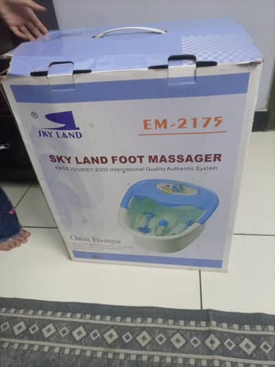 skyland foot masseger new box pck