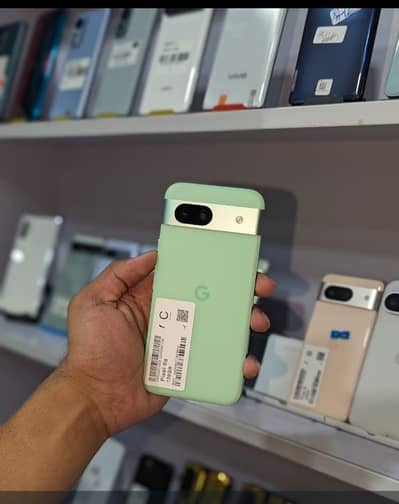Google pixel 8A 8Gb 128Gb ( Dual sim Official PTA) Waterpack Orignal