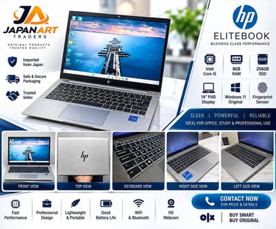 HP Elitebook 830 G8 | 8/256 GB NVME | i5-11th Gen