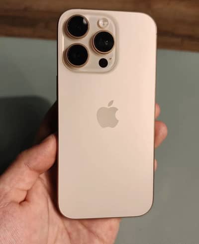 iPhone 16 Pro 256 GB - 91 health Desert Titanium